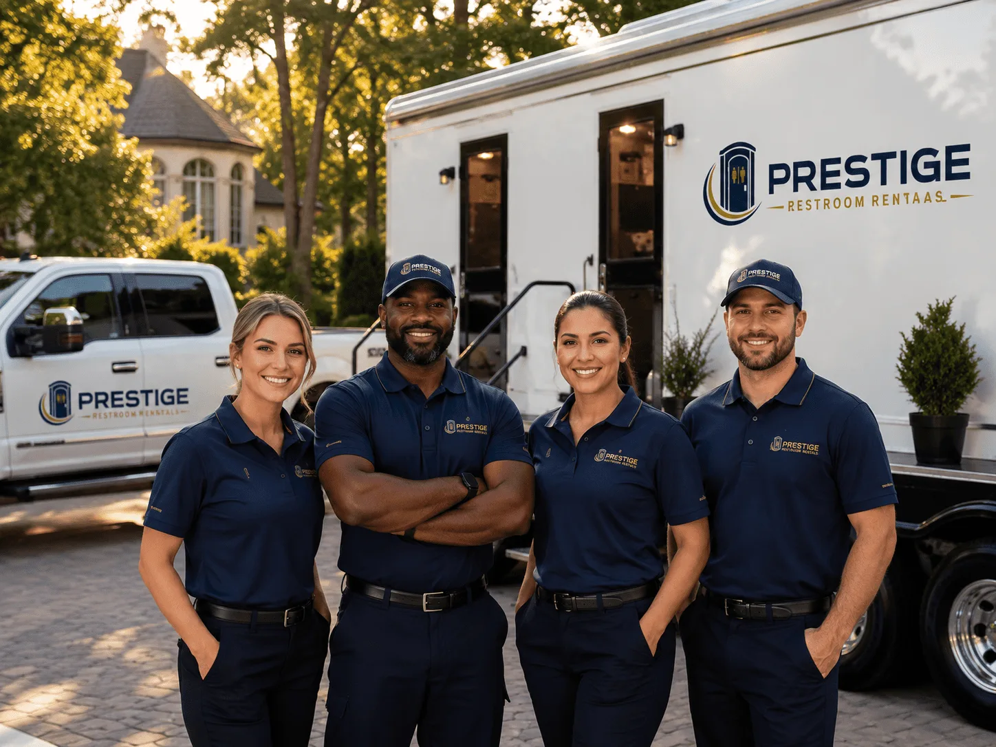 Trusted Luxury Portable Restrooms company in Lyons, IN
